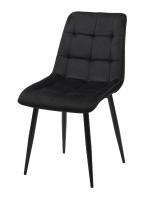 Стул CHIC BLUVEL-19 черный / черный каркас М-City