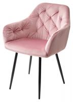 Стул PERU BLUVEL-52 PINK, велюр M-City