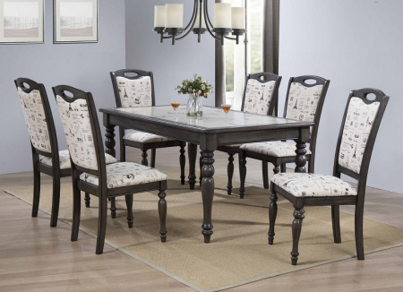 Стул LT C17443 DARK GREY #G521/ FABRIC FB62 PARIS М-City