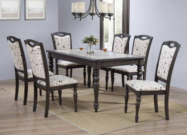 Стул LT C17443 DARK GREY #G521/ FABRIC FB62 PARIS М-City