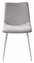 Стул TINTIN BLUVEL-03 LIGHT GREY / белый каркас М-City