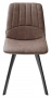 Стул ASHTON RU-05 коричневый винтаж/ черный каркас М-City