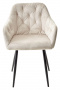 Стул PERU PK6015-06 BEIGE античный бежевый, велюр M-City