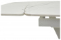 Стол ALATRI 120 GLOSS STATUARIO WHITE SOLID CERAMIC / WHITE, ®DISAUR