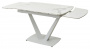 Стол ALATRI 120 GLOSS STATUARIO WHITE SOLID CERAMIC / WHITE, ®DISAUR