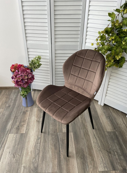 Стул FLOWER BLUVEL-38 LATTE, велюр М-City