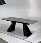 Стол БОГАРТ 200 TITANIUM BLACK PULIDO, керамика / Черный М-City