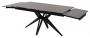 Стол FORIO 160 MATT BLACK MARBLE SOLID CERAMIC / BLACK, ®DISAUR