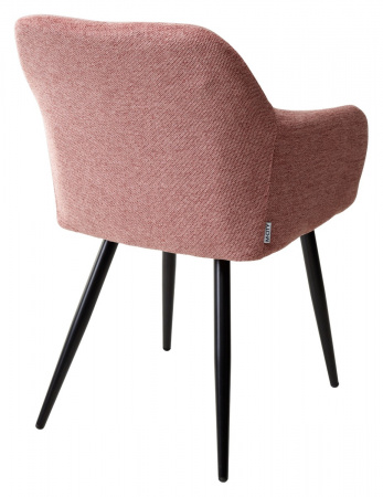Стул BRANDY WZ2042-11 брусничный фактурный велюр/ черный каркас М-City