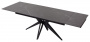 Стол FORIO 160 MATT BLACK MARBLE SOLID CERAMIC / BLACK, ®DISAUR