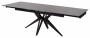 Стол FORIO 160 MATT BLACK MARBLE SOLID CERAMIC / BLACK, ®DISAUR