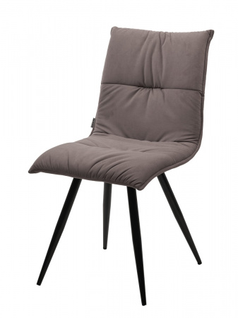 Стул CIRA VT7002-4 Тауп, без "пальчиковый" велюр/ черный каркас М-City