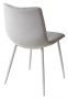Стул TINTIN BLUVEL-03 LIGHT GREY / белый каркас М-City