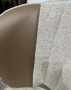 Стул HERMES WZ2042-02 светло-бежевый фактурный велюр/ HK017-31 серо-коричневый PU, М-City