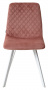 Стул DAIQUIRI BLUVEL-52 PINK / белый каркас, велюр М-City