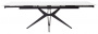 Стол FORIO 160 MATT WHITE MARBLE SOLID CERAMIC / BLACK, ®DISAUR