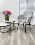 Стул ALABAMA BLUVEL-03 LIGHT GREY, велюр / черный каркас М-City