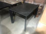 Стол CORNER 120 MATT BLACK MARBLE SOLID CERAMIC / BLACK, ®DISAUR