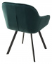 Стул GALE 360 град. поворот. BLUVEL-78 GREEN, велюр/ черный каркас, М-City