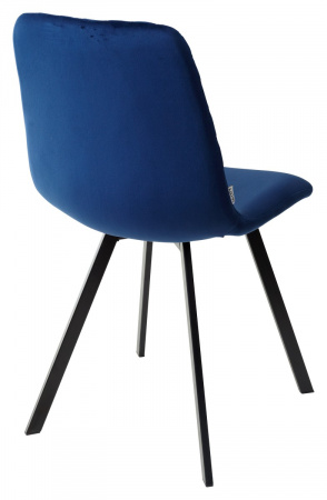 Стул DAIQUIRI BLUVEL-86 NAVY BLUE, велюр М-City