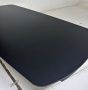 Стол DESIO 180 PURE BLACK SOLID CERAMIC Черный мрамор матовый, керамика/Черный каркас, ®DISAUR