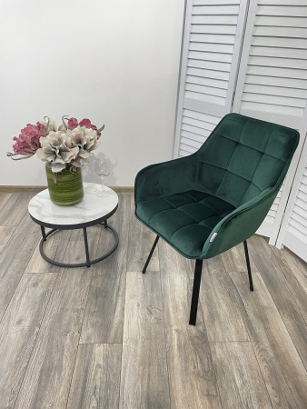 Стул MAVERICK 360 град. поворот. BLUVEL-78 GREEN/ черный каркас, М-City