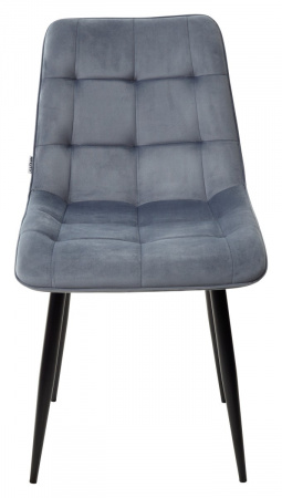 Стул CHIC BLUVEL-06 BLUE / черный каркас М-City